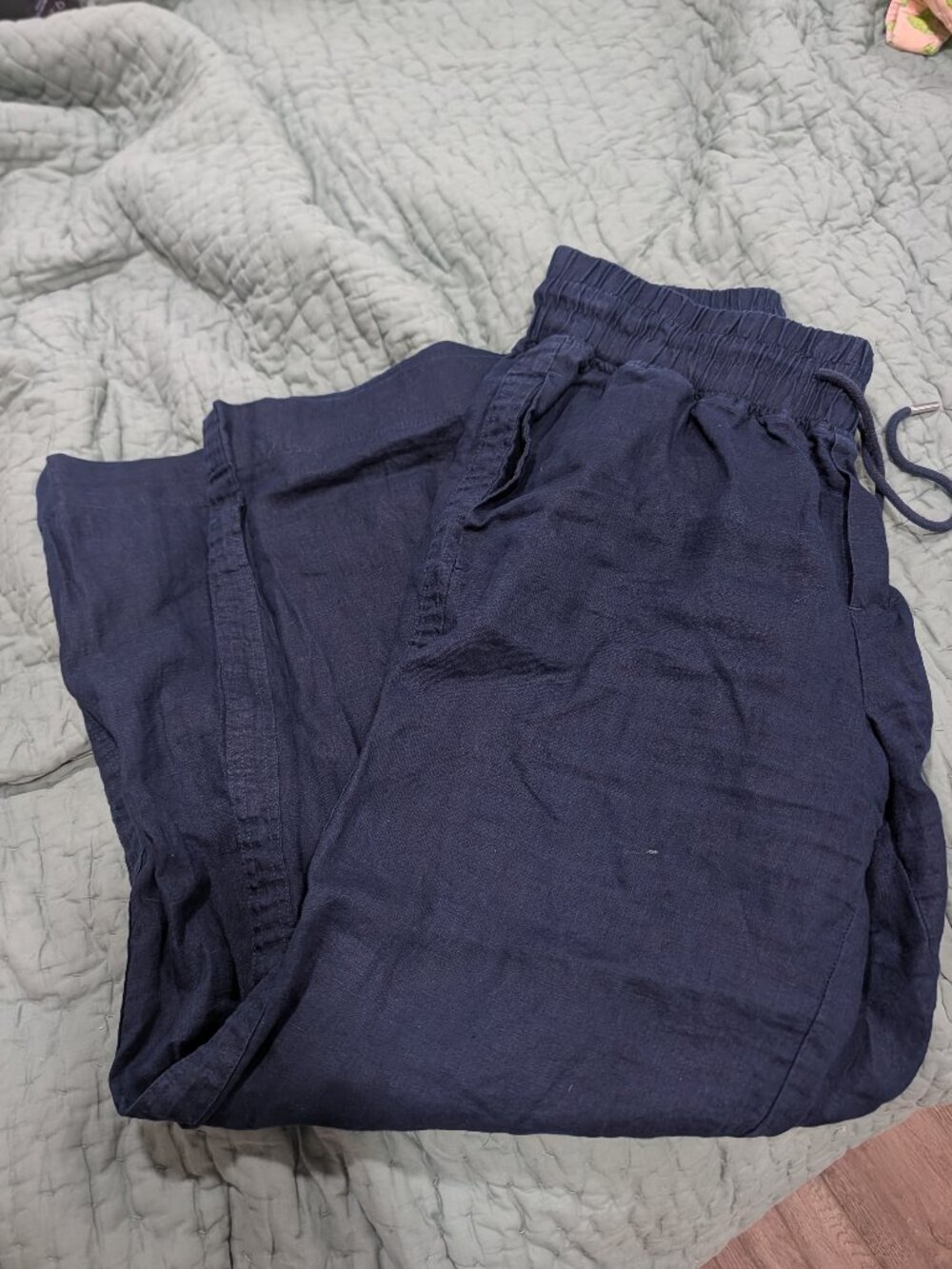 Quince women's linen pants